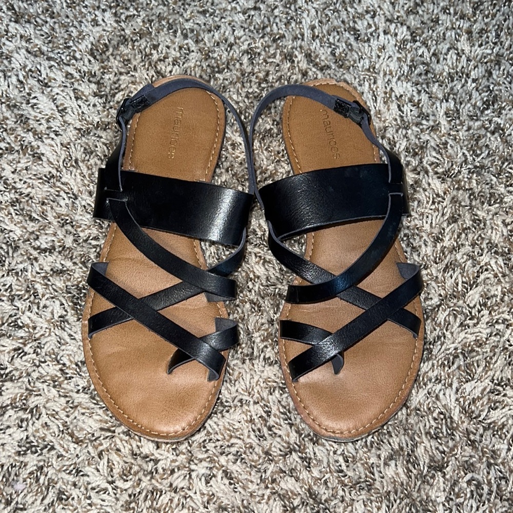 strappy sandals